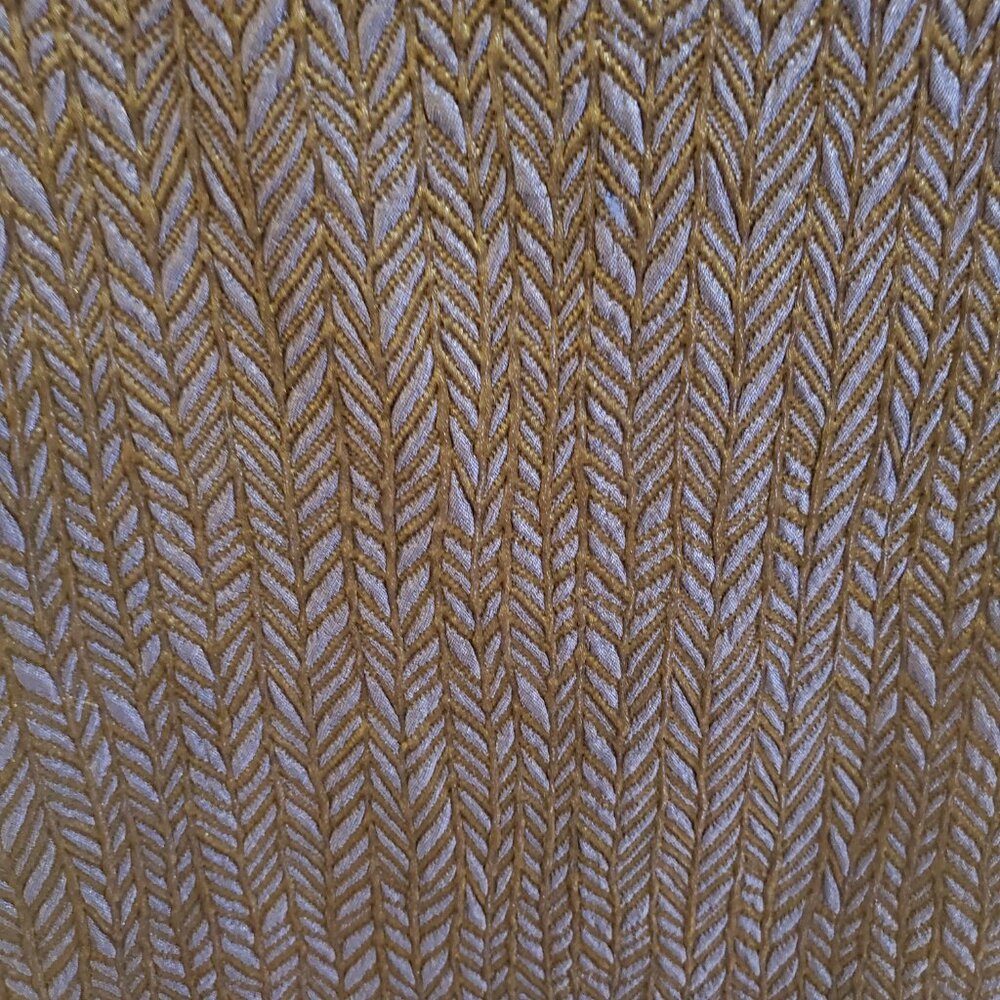 Alice + Olivia a line short sleeve dress navy blue and black chevron 2 - Picture 3 of 5
